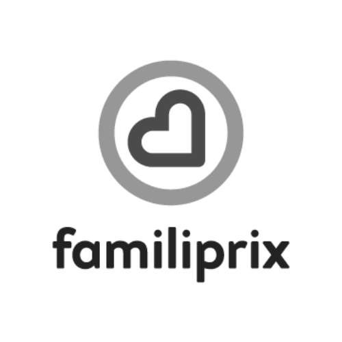 Logo de Familiprix - Entreprise ayant fait appel aux services conseils de Marie-Andrée Roy | Marie-Andrée Roy, Services conseil et Design Thinking