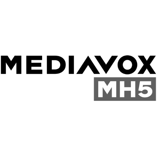 Logo de Mediavox MH5 - Entreprise ayant fait appel aux services conseils de Marie-Andrée Roy | Marie-Andrée Roy, Services conseil et Design Thinking