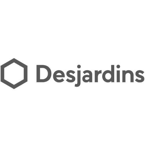 Logo de Desjardins - Entreprise ayant fait appel aux services conseils de Marie-Andrée Roy | Marie-Andrée Roy, Services conseil et Design Thinking