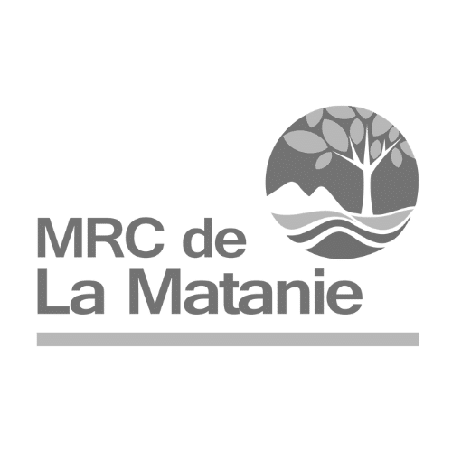 Logo de la MRC de la Matanie - Entreprise ayant fait appel aux services conseils de Marie-Andrée Roy | Marie-Andrée Roy, Services conseil et Design Thinking