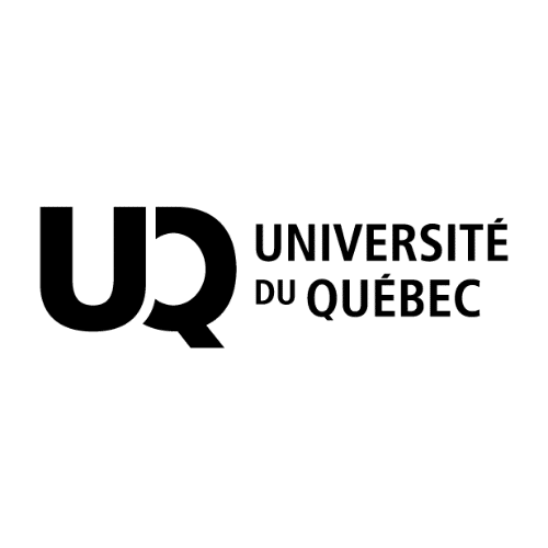 Logo noir de l'Université du Québec - Design Sprint - Entreprise ayant fait appel aux services conseils de Marie-Andrée Roy | Marie-Andrée Roy, Services conseil et Design Thinking