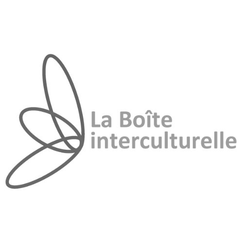 Logo de La Boîte interculturelle - Entreprise ayant fait appel aux services conseils de Marie-Andrée Roy | Marie-Andrée Roy, Services conseil et Design Thinking
