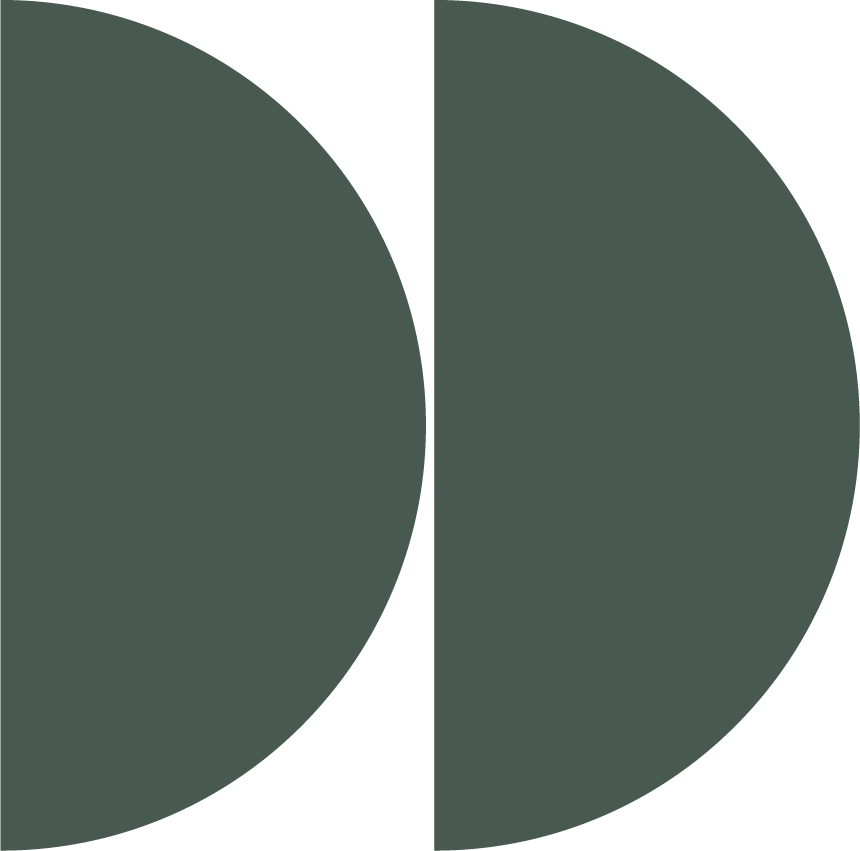 Icône demi-cercles vert foncé | Conférence Collaboration vs Collabillusion | Marie-Andrée Roy - Services conseil et Design Thinking