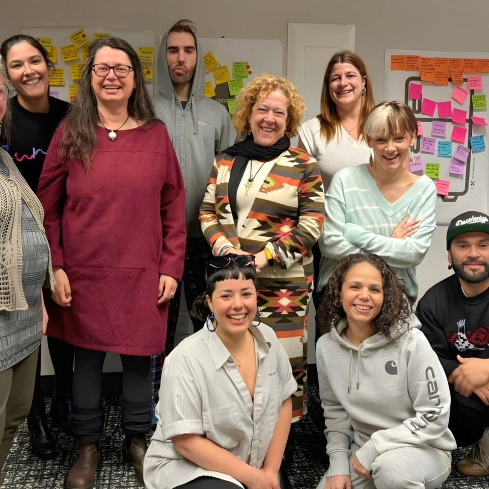 Photo de groupe des participants - Étude de cas - Plan stratégique pour la Boîte Interculturelle - Marie-Andrée Roy