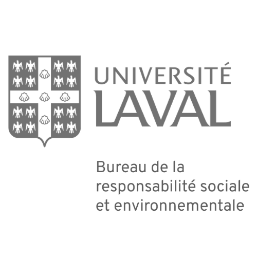 Logo du Bureau de responsabilité sociale et environnementale de l'Université Laval - Entreprise ayant fait appel aux services de Marie-Andrée Roy, experte en approches collaboratives