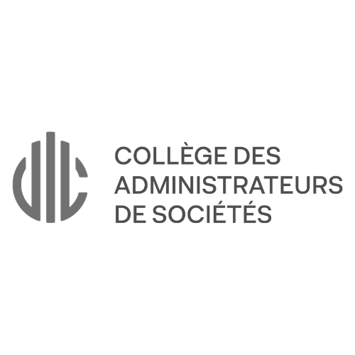 Logo Collège des administrateurs de Sociétés - clients - Service Atelier de cocréation - Marie-Andrée Roy