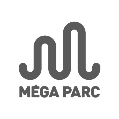 Logo du Méga Parc des Galeries de la Capitale - Entreprise ayant fait appel aux services de Marie-Andrée Roy, experte en approches collaboratives